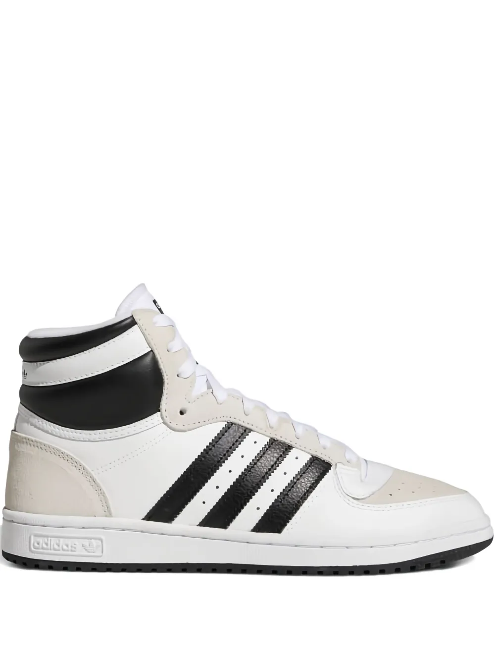 Adidas Top Ten Hi "White Black Taupe" sneakers