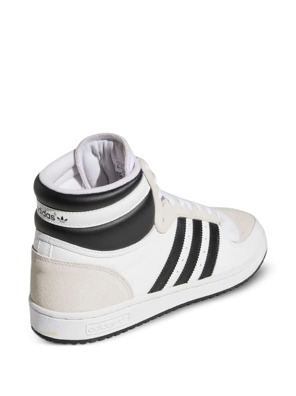 adidas Top Ten Hi "White Black Taupe" sneakers