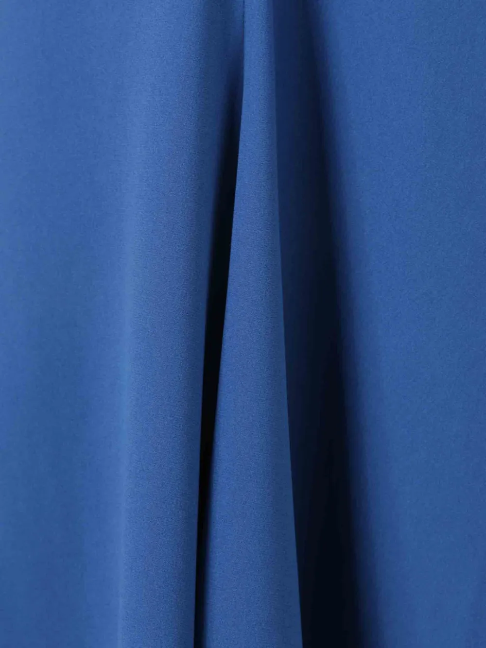 VICTORIA BECKHAM RUCHED-DETAIL ASYMMETRIC MIDI DRESS