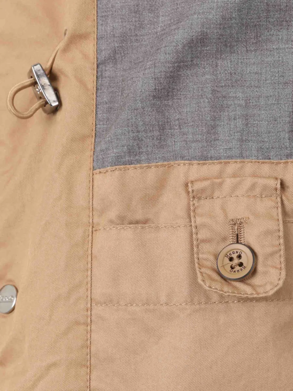 Herno Jack met hoge hals Beige