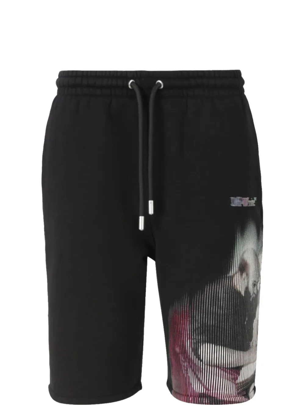 Off-white Black Col S. Matthew Skate Shorts In Black