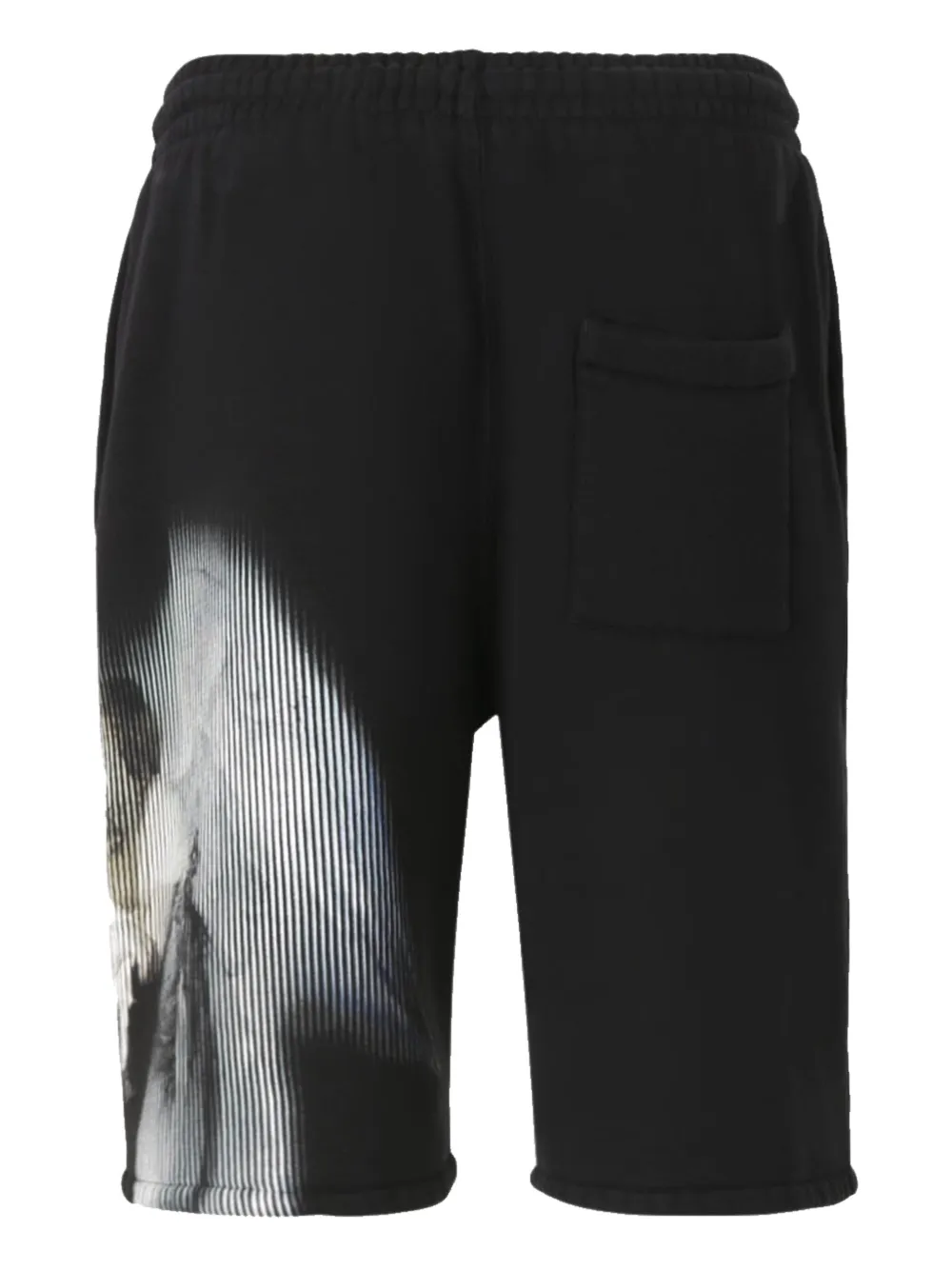 Off-White Bermuda shorts - Zwart