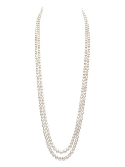 Yoko London collar Classic en oro blanco de 18kt con perla de agua dulce