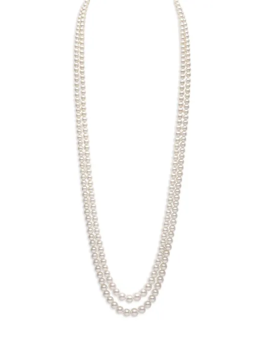 Collier en blanc 18ct à perles d'eau douce - Yoko London - Modalova