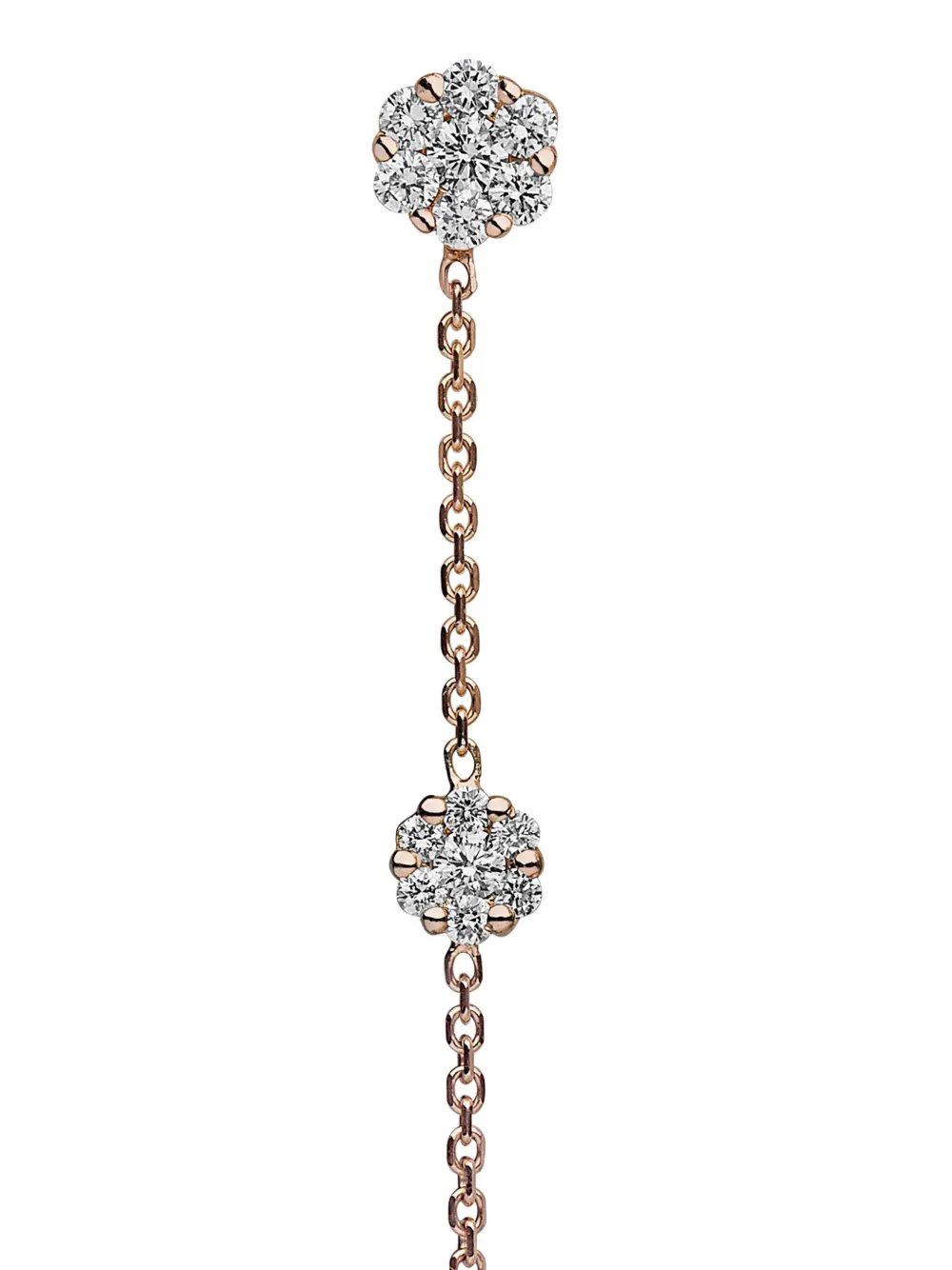Yoko London 18k Rose Gold Freshwater-pearl And Diamond Earrings In Pink