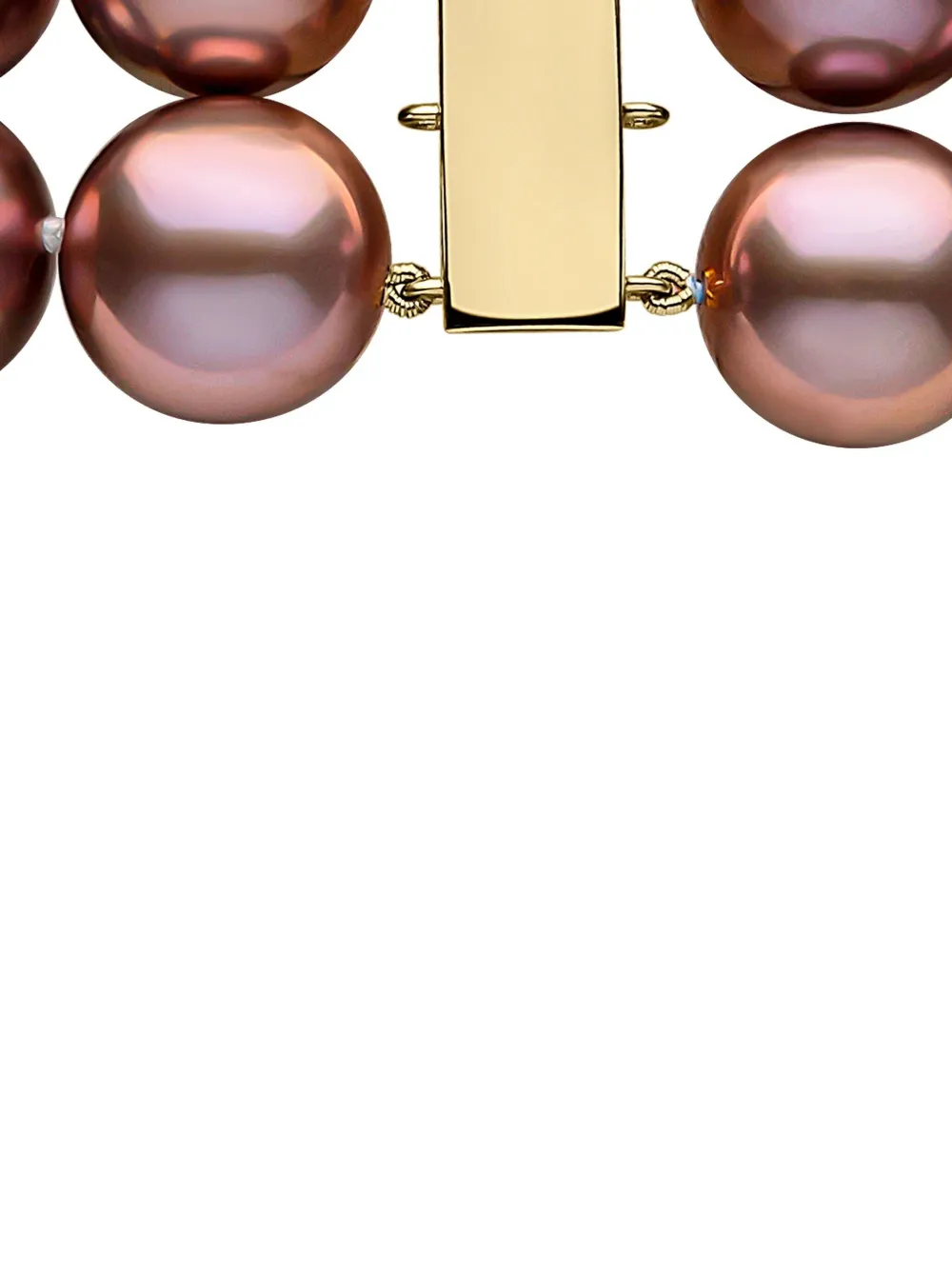 Yoko London 18k Rose Gold Classic Freshwater-pearl And Diamond Necklace In Pink