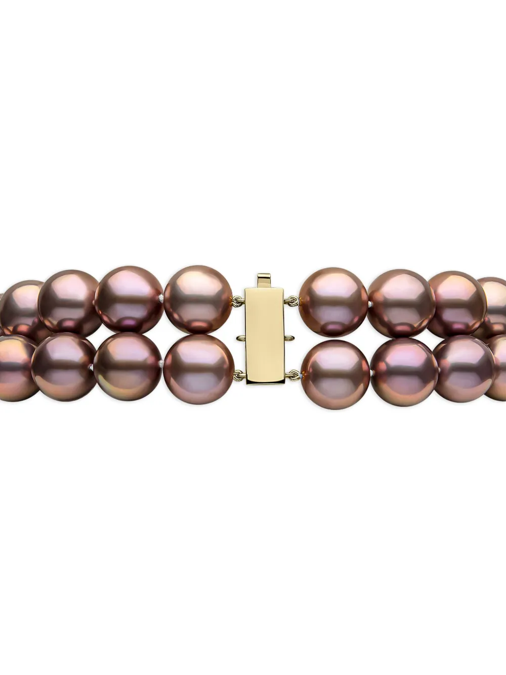 Yoko London 18kt rose gold Classic freshwater-pearl and diamond necklace | Image 2
