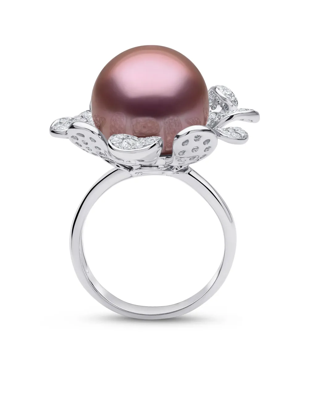 Yoko London 18K white gold Duchess freshwater-pearl and diamond ring | Image 2