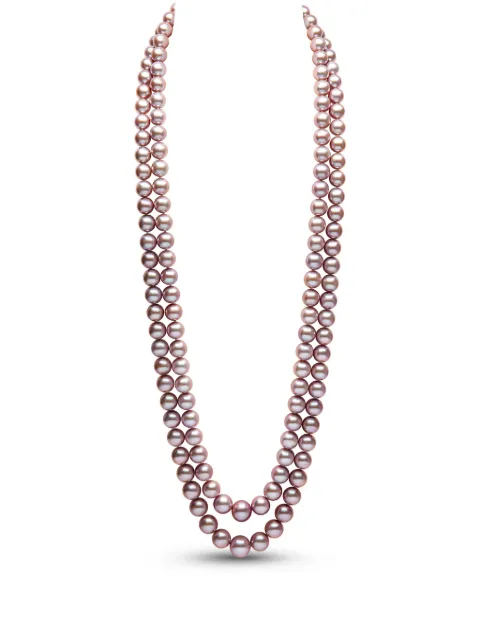 Yoko London 18kt white gold Classic freshwater-pearl necklace