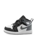Jordan Kids Jordan 1 Mid ""Black/White/Iron Grey"" sneakers
