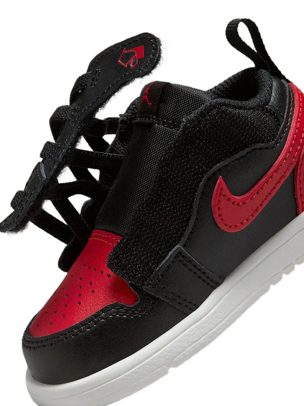 Jordan Kids Jordan 1 Low ALT "Bred Twist" sneakers Black