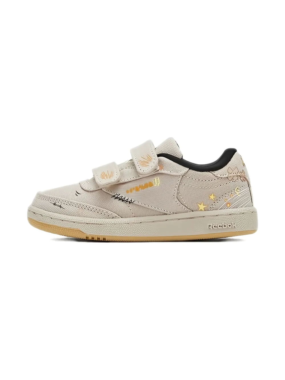 Reebok Kids Club C 85 strap sneakers Neutrals