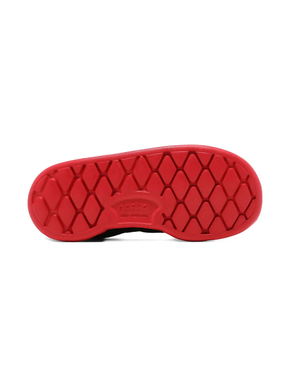 Reebok Club C Slip-on Red Sneakers In Black