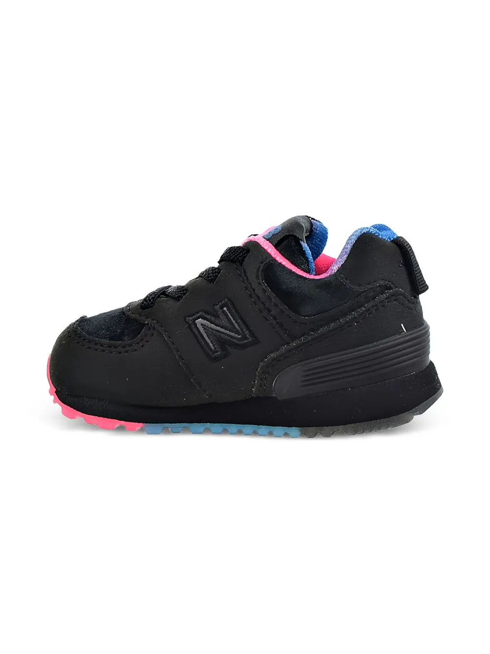 New Balance 574 "Black Pink Blue" sneakers
