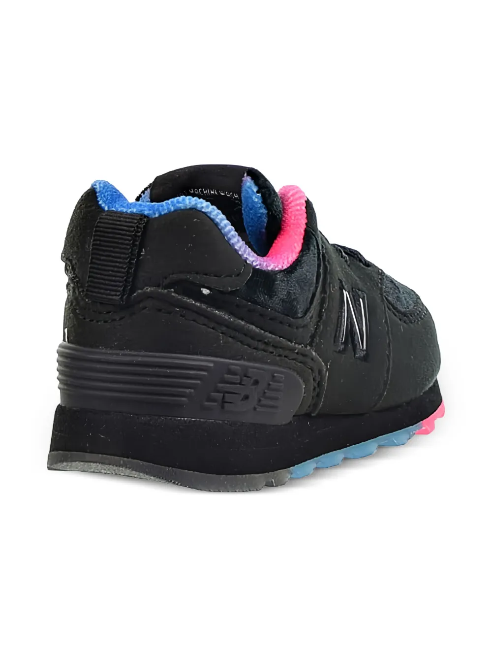 New Balance 574 "Black Pink Blue" sneakers