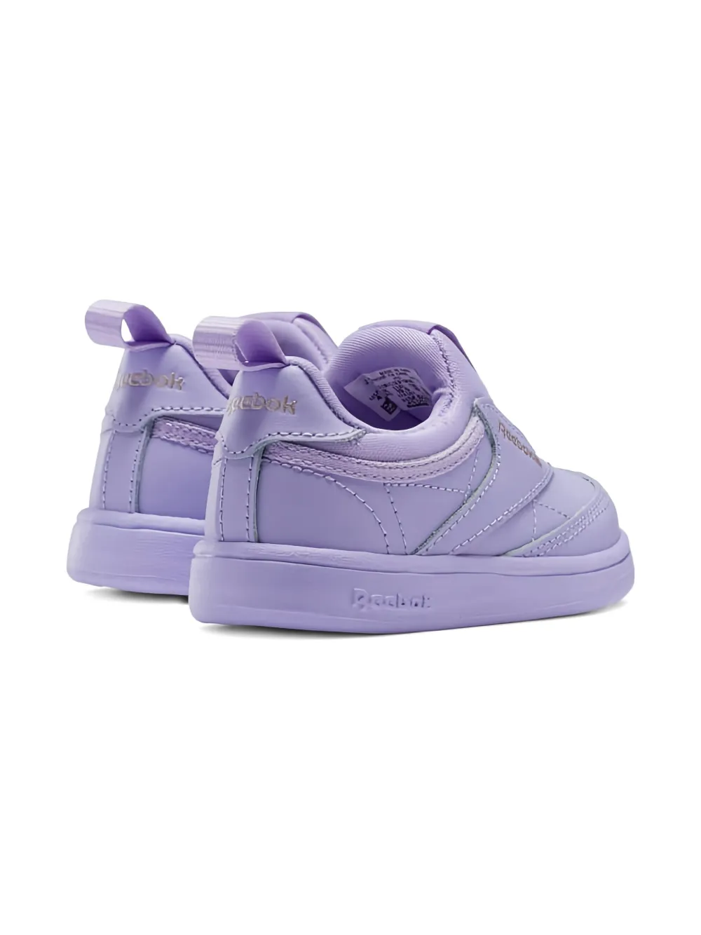 Reebok Kids Club C TD "Cardi B Coated Crisp Purple Quartz" sneakers