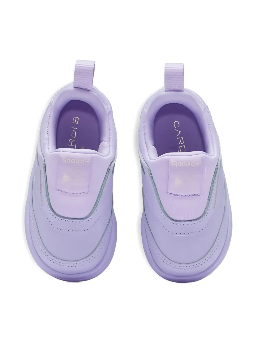 Reebok Kids Club C TD "Cardi B Coated Crisp Purple Quartz" sneakers