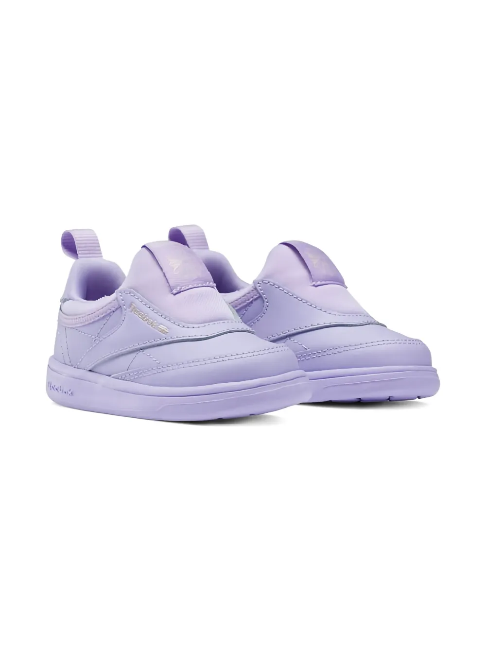 Reebok Kids Club C TD "Cardi B Coated Crisp Purple Quartz" sneakers