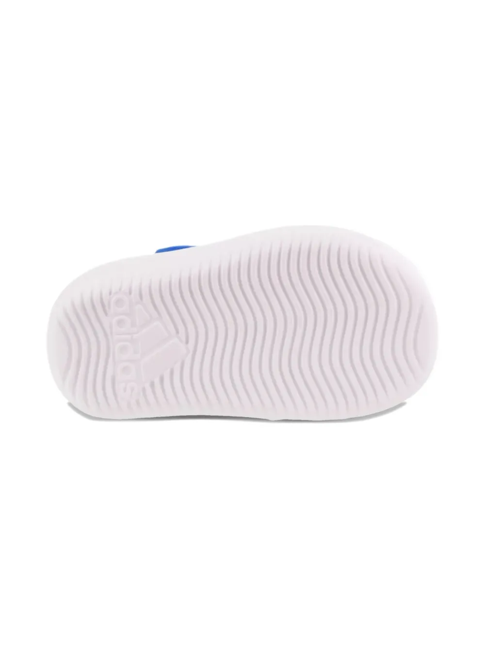 adidas Kids 3-stripe closed-toe sandals Blue