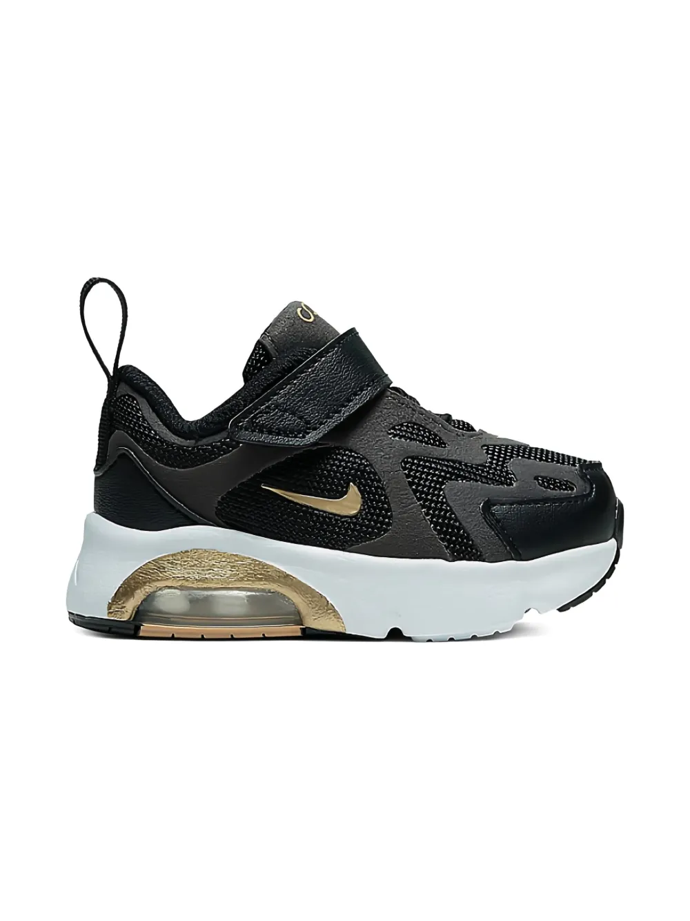 Nike Kids Air Max 200 "Black/Metallic Gold/White/Pure Platinum" Nike Kids Air Max 200 "Black/Metallic Gold/White/Pure Platinum"
