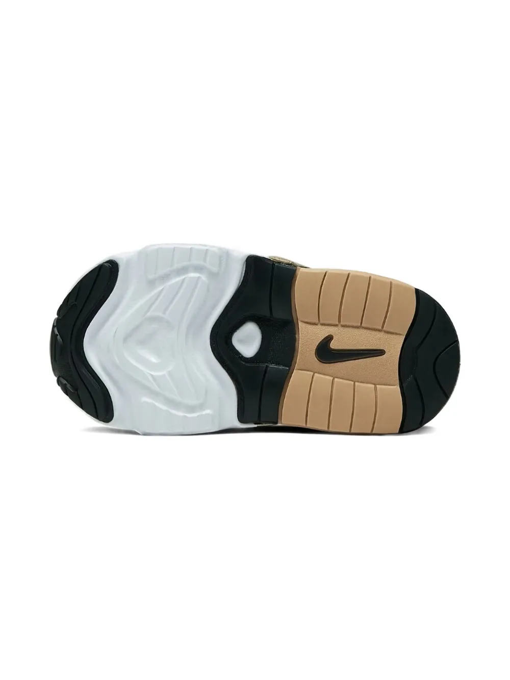 Nike Kids Air Max 200 "Black Metallic Gold White Pure Platinum" sneakers