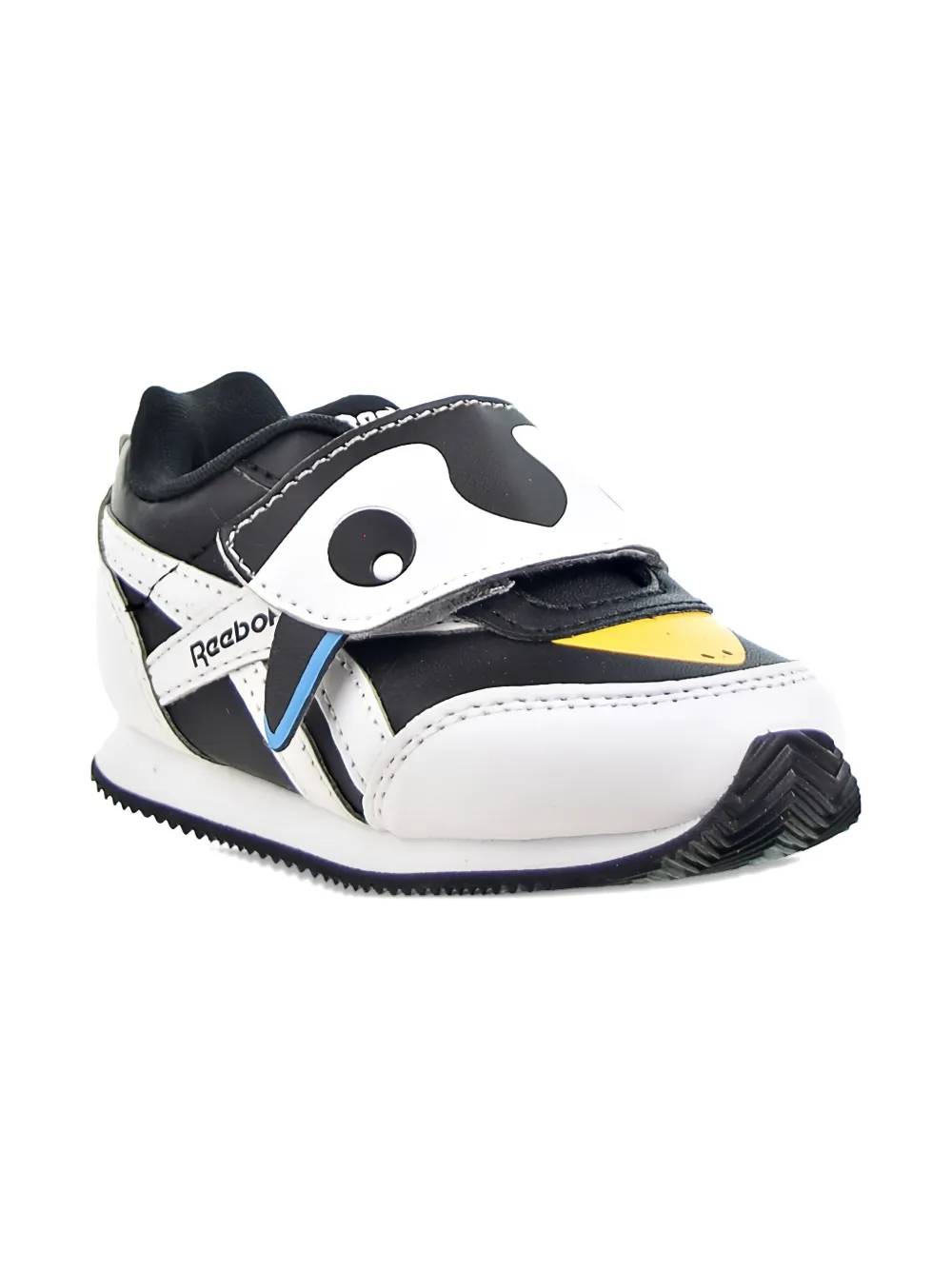 Reebok Kids Royal Classic Jogger 2 TD "Penguin" sneakers WHITE BLACK WHITE