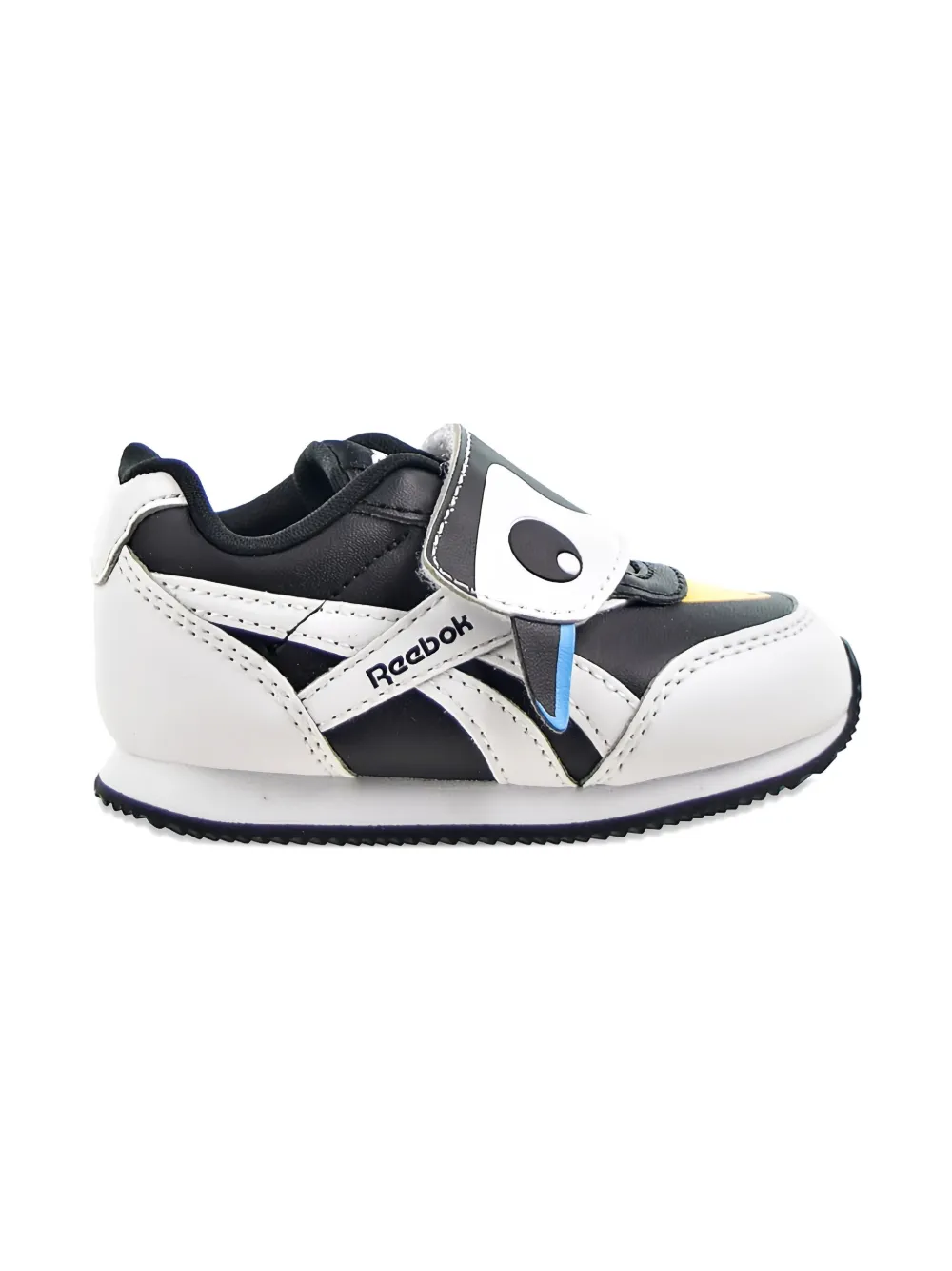Reebok Kids Royal Classic Jogger 2 TD "Penguin" sneakers WHITE BLACK WHITE