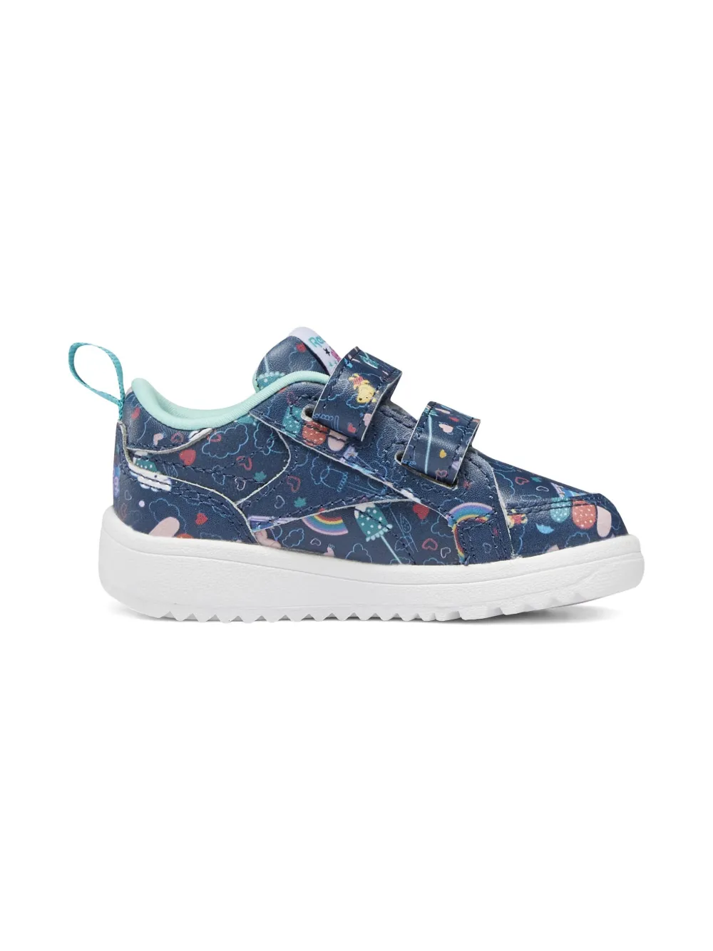 Reebok Kids x Peppa Pig Weebok Clasp print sneakers - Blauw