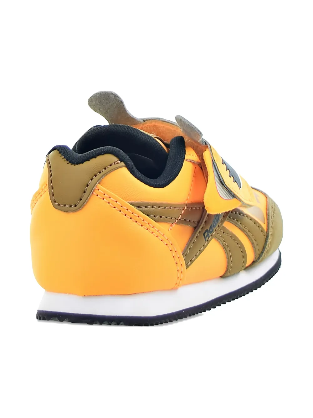 Reebok Kids Royal Classic Jogger 2 TD giraffe-print strap sneakers Yellow