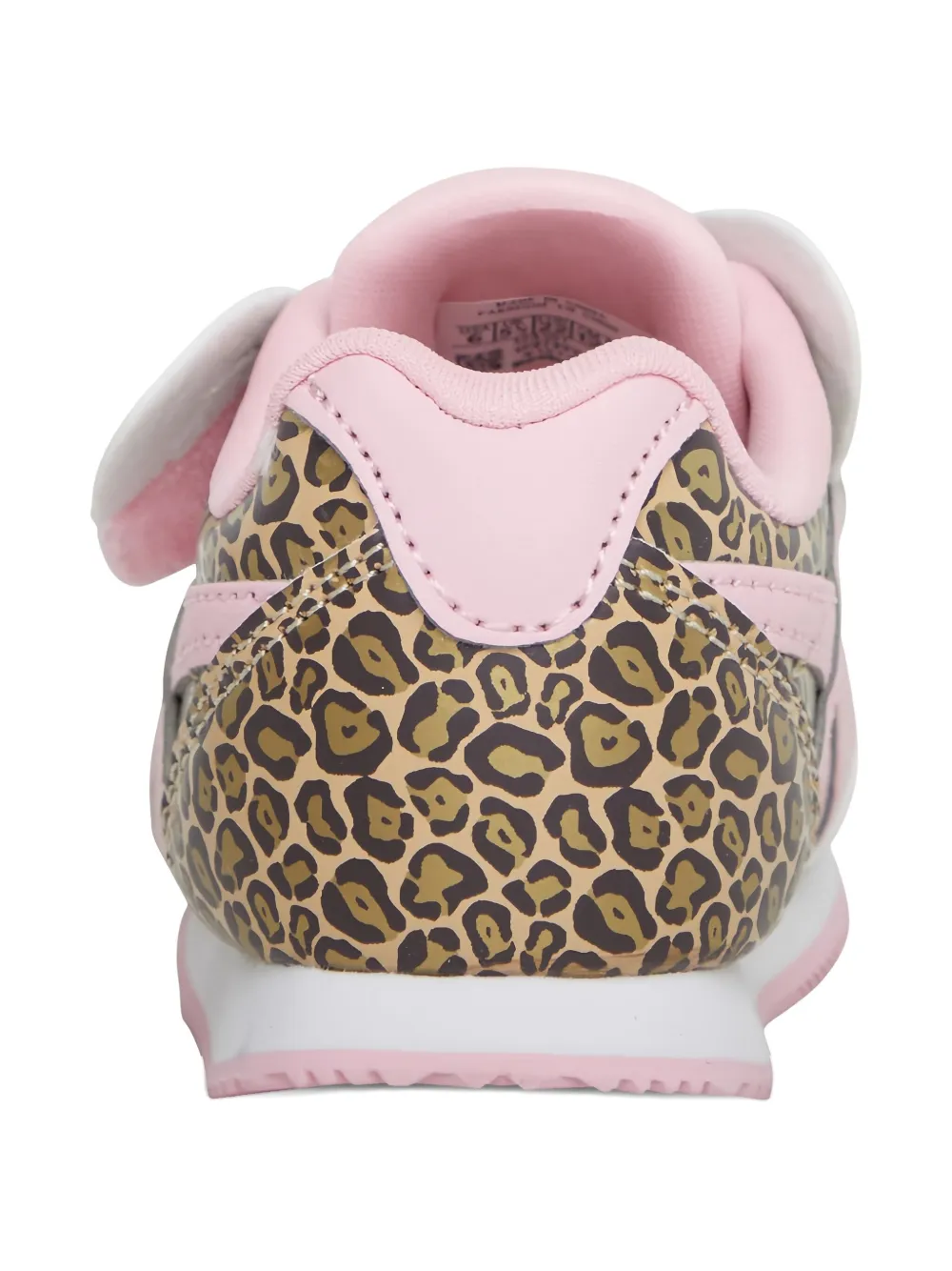 Reebok Kids Royal Classic leopard-print strap sneakers Brown
