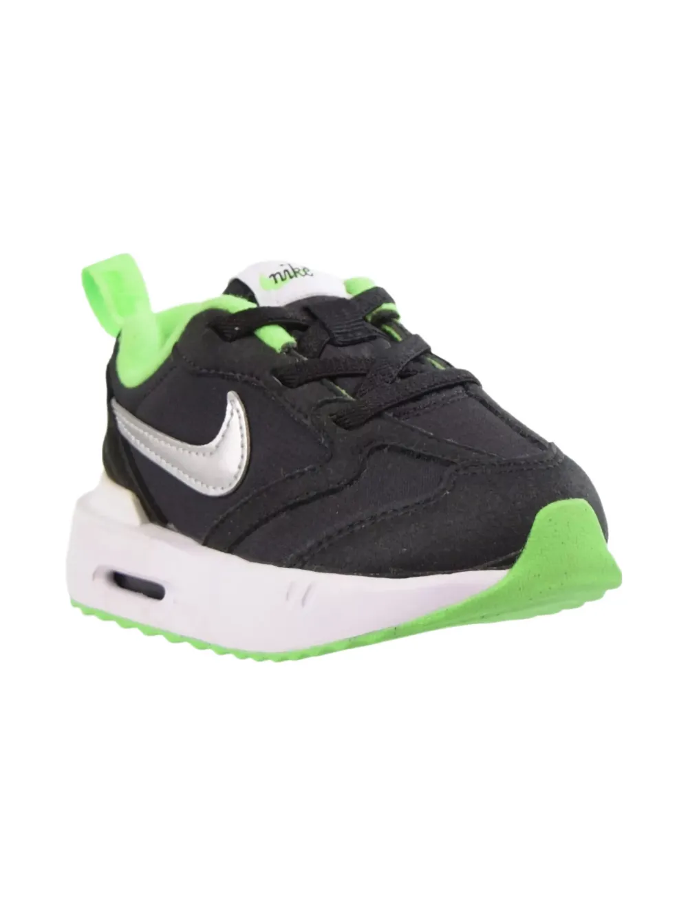 Nike Kids Air Max Dawn "Black Green Strike" sneakers