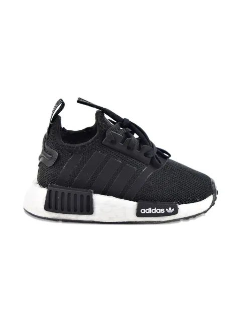 adidas Kids NMD R1 Refined "Black/White" sneakers