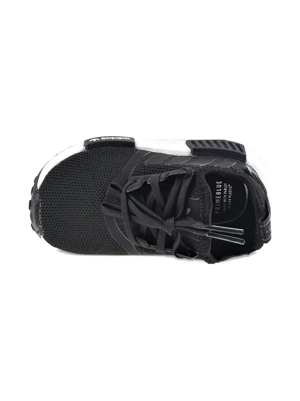 adidas Kids NMD R1 Refined "Black White" sneakers