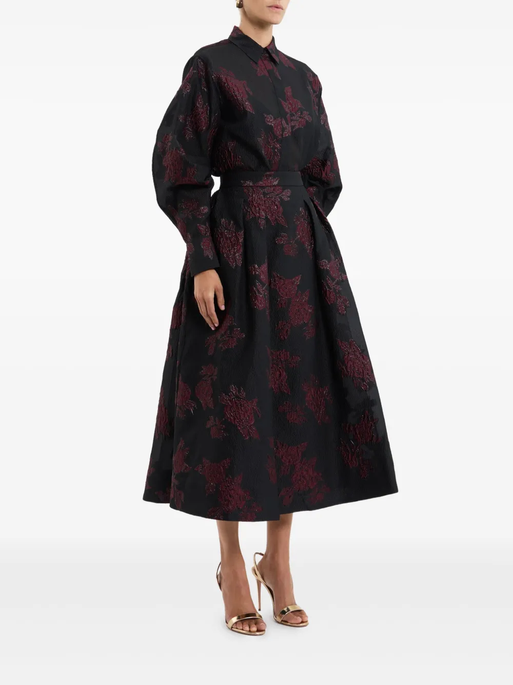 Rebecca Vallance Florentina shirt Rood
