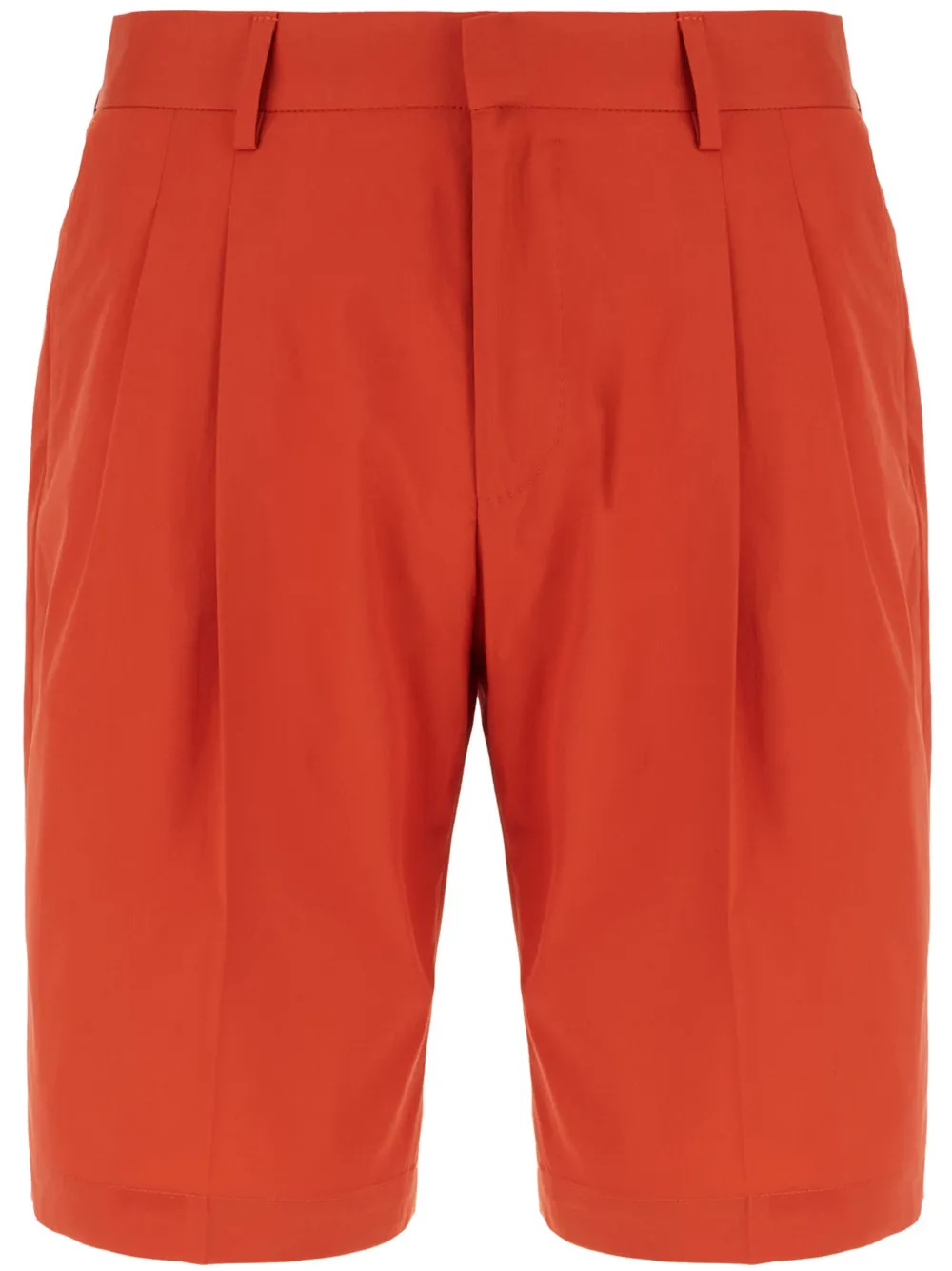 pleat-detail shorts