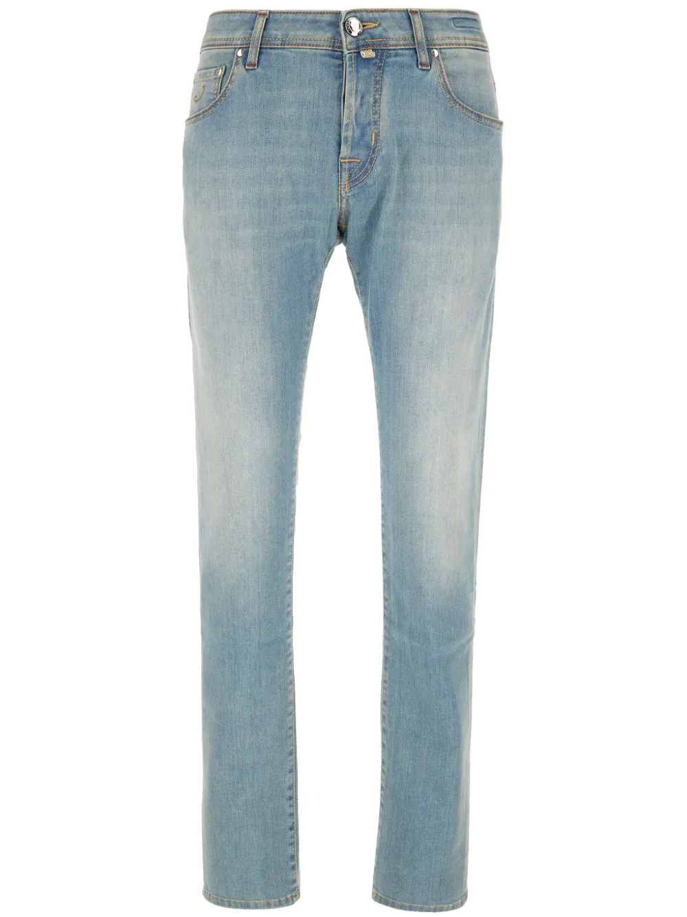 Jacob Cohën washed effect jeans | Blue | Image 1