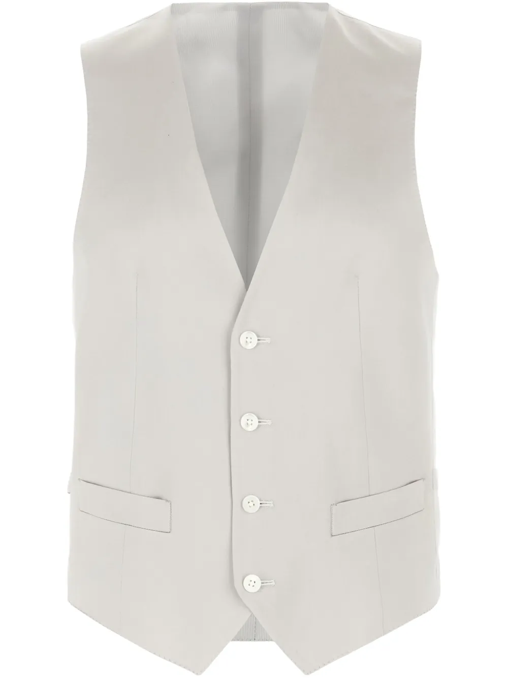 v-neck vest