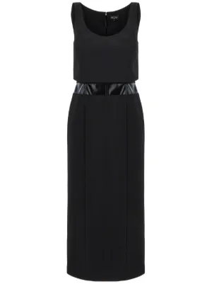 del core embellished silk shift dress Yoko Embellished Silk Dress Black / L