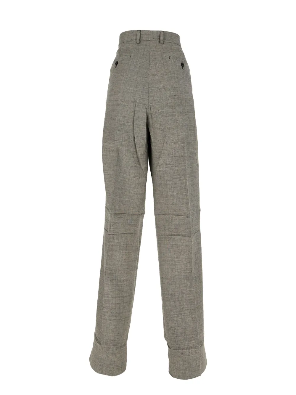 Prada pleat-detailing trousers - Grijs