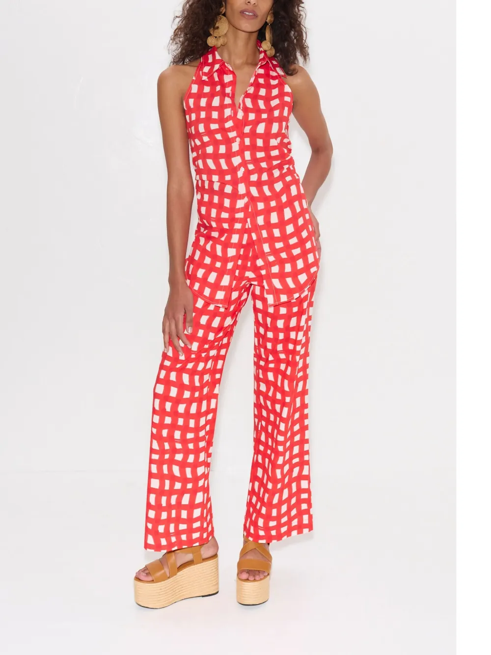 Simon Miller Loch blouse Rood