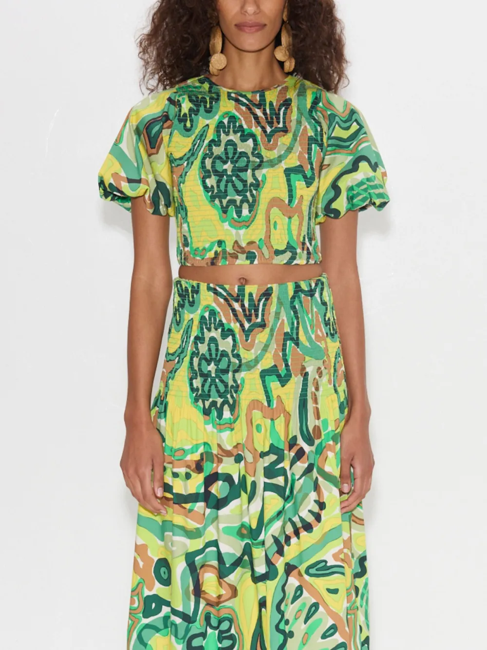 Simon Miller Vida cropped top Groen