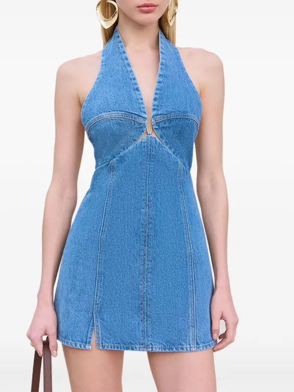 Cult Gaia Rumi Denim Dress | Blue | FARFETCH Cult Gaia Rumi Denim Dress | Blue | FARFETCH