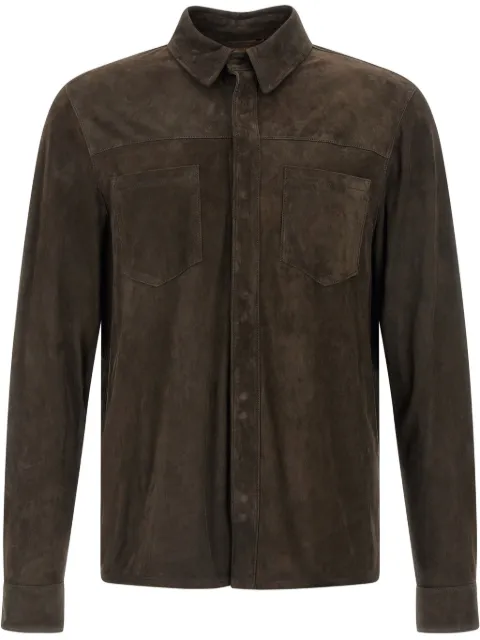 Giorgio Brato camisa de gamuza