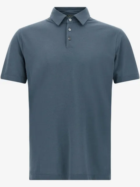 Zanone cotton polo shirt