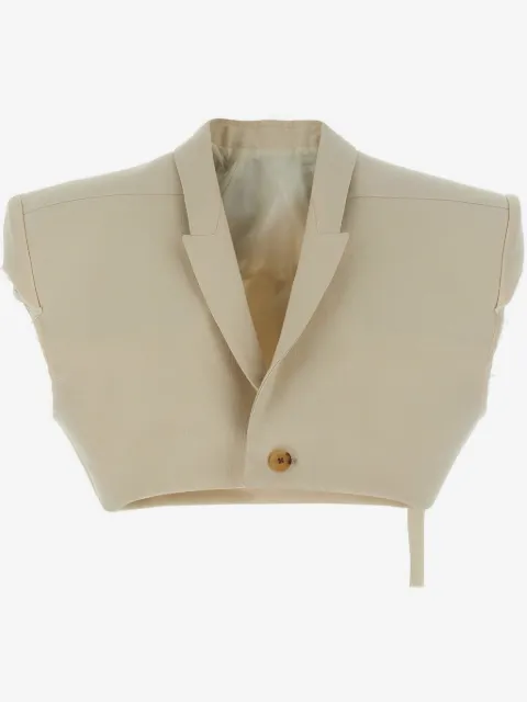 Rick Owens Micro Tatlin blazer
