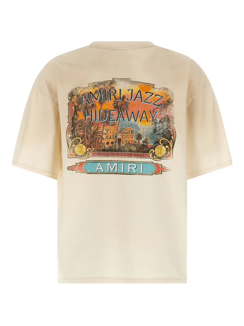 AMIRI Jazz Hideaway T-shirt - Beige