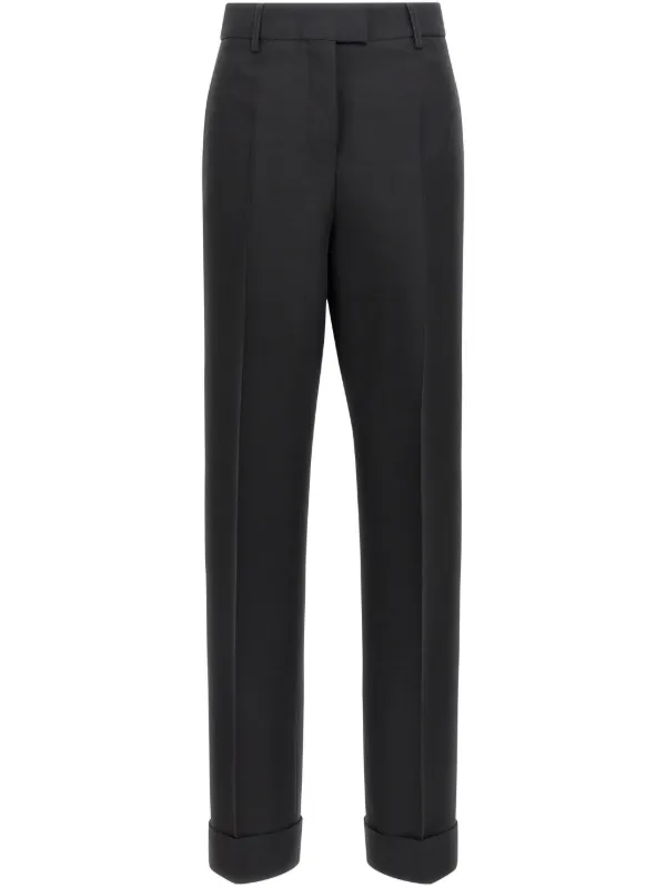 Ferragamo ストレッチパンツ | ブラック | FARFETCH JP