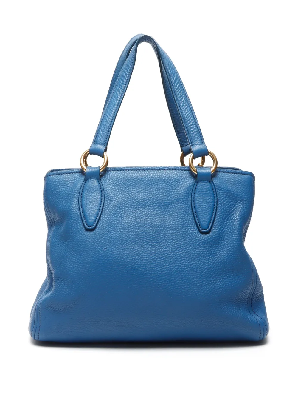 Miu Miu Pre-Owned 2000s schoudertas met logo - Zwart