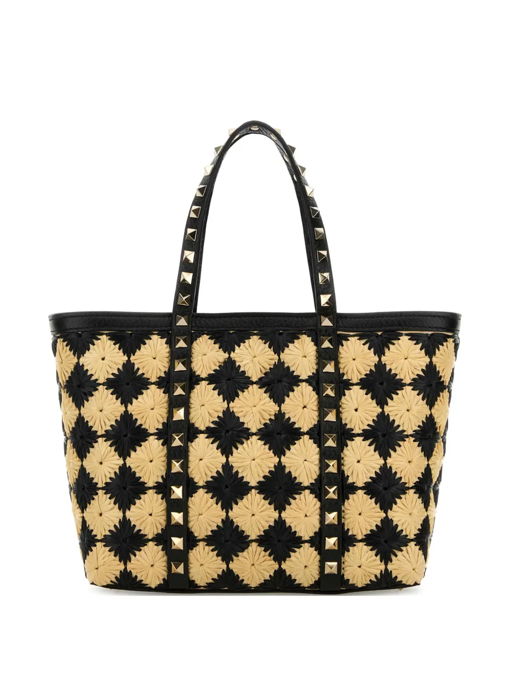 Valentino Garavani Rockstud kleine shopper Zwart