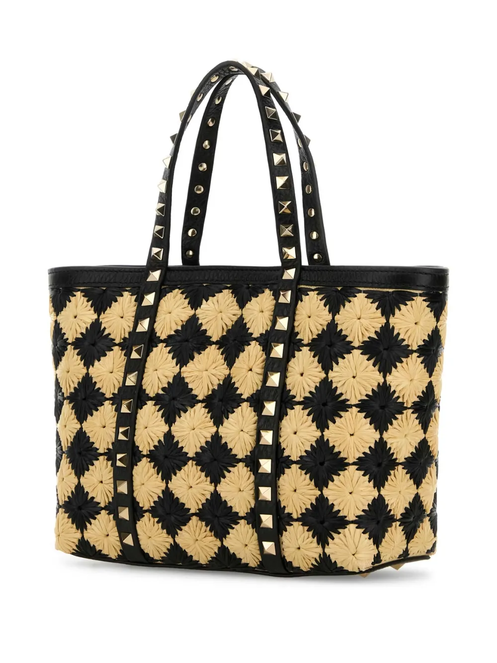 Valentino Garavani Rockstud kleine shopper Zwart
